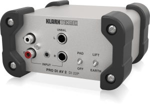 Klark Teknik DI 22P пассивный стерео директ-бокс в Инзе