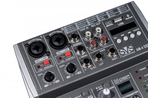 SVS Audiotechnik mixers AM-4 DSP Аналоговый микшерный пульт, 4-канала в Инзе